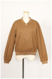 【中古】 未使用品 イネド INED ブルゾン 16AW ノーカラー 長袖 7 ブラウン 71-64144011 /TK レディース 【ベクトル 古着】 190531