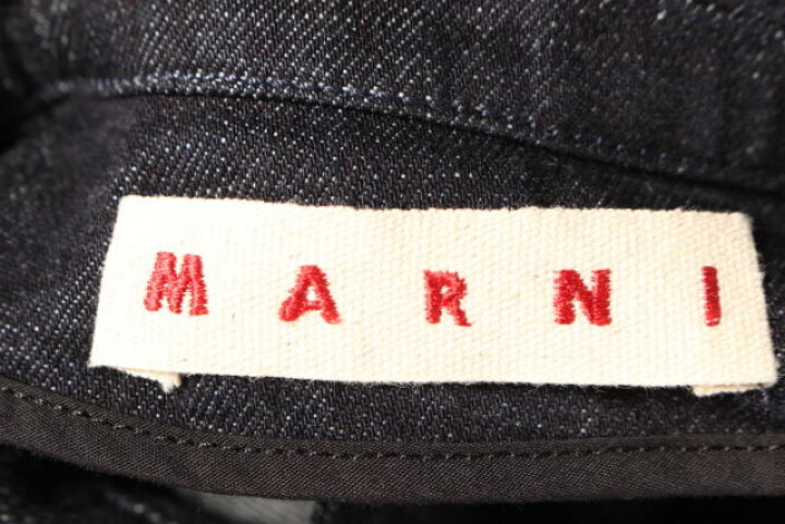 楽天市場】【中古】 マルニ MARNI 18SS ジャケット デニム ステン  