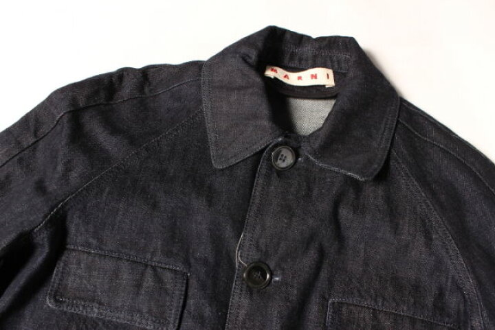 楽天市場】【中古】 マルニ MARNI 18SS ジャケット デニム ステン  