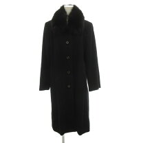 楽天市場】カシミア フォックスファー ロングコートの通販