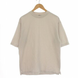 【中古】グリーンレーベルリラクシング ユナイテッドアローズ green label relaxing Tシャツ カットソー メッシュ クルーネック 無地 L グレー /IR ■GY03 メンズ 【ベクトル 古着】 231030