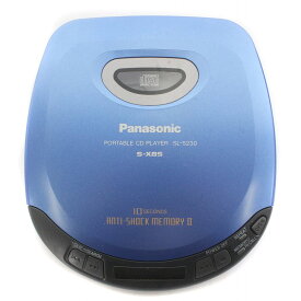 【中古】パナソニック Panasonic ジャンク品 ポータブルCDプレイヤー SL-S230-A オーディオ機器 箱付き 通電確認済 青 ブルー ■GY11 /MW その他 【ベクトル 古着】 240422
