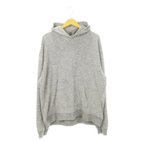 【中古】ジョンエリオット JOHN ELLIOTT PILE OVERSIZED プルパーカー パイル生地 長袖 3 L グレー /AH5 ■GY30 メンズ 【ベクトル 古着】 251031