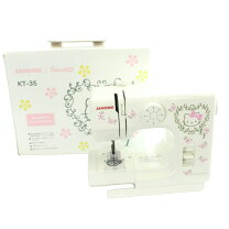 楽天市場】janome サンリオ ハローキティ 電動ミシン コンパクト kt-35 