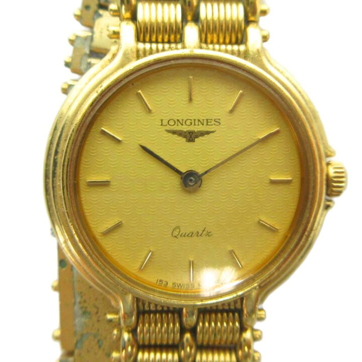 楽天市場】【中古】ロンジン LONGINES 腕時計 クォーツ ウォッチ ロゴ 