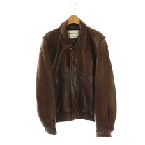 楽天市場】中古 古着 イタリア レザージャケット（メンズファッション 