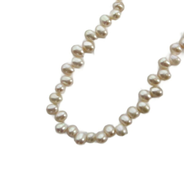 【中古】ノーブランド品 ネックレス アクセサリー リアルパール 真珠 Silver925 ピンク ■GY18 /MQ レディース 【ベクトル 古着】 260630