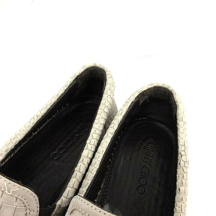楽天市場】【中古】ジミーチュウ JIMMY CHOO スリッポン フラット 