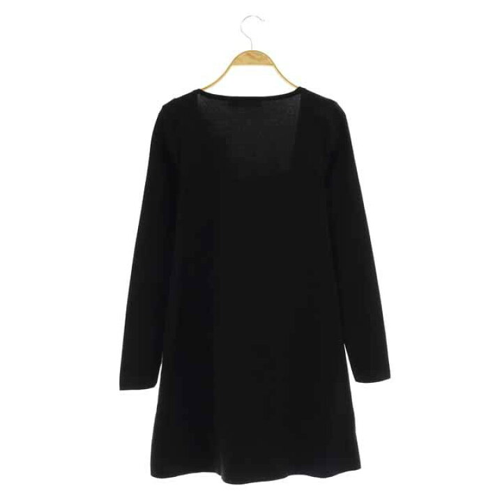 楽天市場 中古 ザラ Zara ワンピース 長袖 ミニ スクエアネック M 黒 ブラック Ao Os レディース ベクトル 古着 ブランド古着の買取販売ベクトル