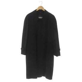 【中古】ユキトリイ YUKI TORII HOMME ライナー付き ステンカラー ロングコート アウター 96-5 黒 ブラック /HS ■OS ■AD メンズ 【ベクトル 古着】 230328