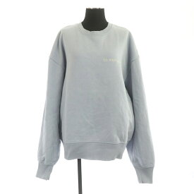 【中古】レ プチ バジック LES PETITS BASICS 22AW Spick & Span取扱 SWEAT(EN MONTAGNE) スウェット トレーナー 長袖 オーバーサイズ 裏起毛 S サックスブルー /MY ■OS レディース 【ベクトル 古着】 231102