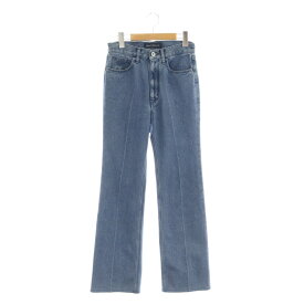 【中古】マディソンブルー MADISONBLUE HIGH WAIST FLARE DENIM デニムパンツ フレア 00 紺 ネイビー /HK ■OS レディース 【ベクトル 古着】 231113