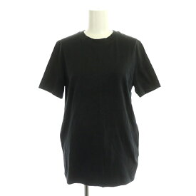 【中古】アクネ ストゥディオズ Acne Studios 半袖 Tシャツ カットソー 無地 コットン S 黒 ブラック /NR ■OS レディース 【ベクトル 古着】 231207