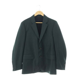 【中古】マーカウェア MARKA WARE 22AW 2B BLAZER テーラード ジャケット シングル 1 緑 グリーン /DF ■OS ■AD メンズ 【ベクトル 古着】 240130