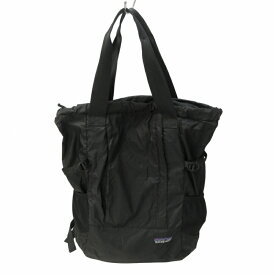 【中古】パタゴニア Patagonia LW Travel Tote Pack 22L 2WAY トラベルトートパック リュックサック バックパック バッグ 48808 黒 ブラック 0407 ■023 メンズ レディース 【ベクトル 古着】 240407