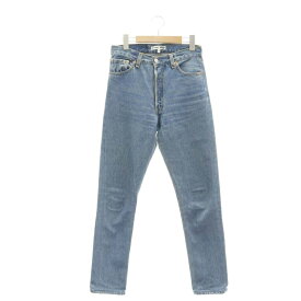 【中古】リーバイス Levi's RE/DONE ボタンフライ デニムパンツ 25 S インディゴ /SY ■OS レディース 【ベクトル 古着】 240226