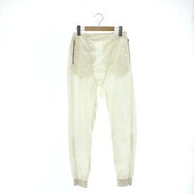 【中古】メゾンエウレカ MAISON EUREKA TRACK PANTS トラック パンツ ジョガーパンツ F 白 ホワイト /DF ■OS ■SH レディース 【ベクトル 古着】 240229