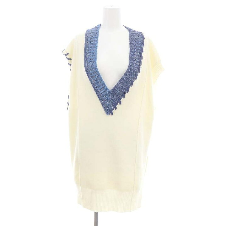 楽天市場】【中古】ルシェルブルー LE CIEL BLEU 23SS Crafted Knit 