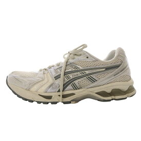 【中古】アシックス asics GEL-KAYANO 14 スニーカー ローカット US6.5 グレー 1201A019-200 /YO8 レディース 【ベクトル 古着】 250516