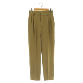 【中古】コラージュ ガリャルダガランテ COLLAGE GALLARDAGALANTE 24AW タックウエストワイドパンツ ハイウエスト ストレッチ 0 ベージュ /MY ■OS レディース 【ベクトル 古着】 251006