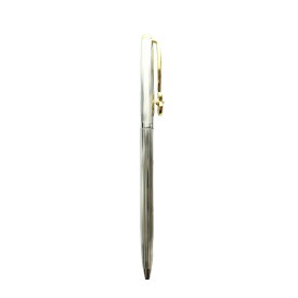 【中古】ミキモト MIKIMOTO ボールペン 1粒パール 回転式 黒インク シルバーカラー ゴールドカラー /SS ■OS レディース 【ベクトル 古着】 260213