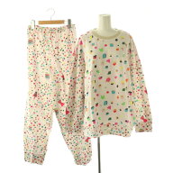 【中古】未使用品 ツモリチサト スリープ tsumori chisato SLEEP 総柄 スウェット パジャマ セットアップ…