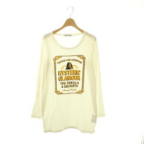 楽天市場】hysteric glamour(ヒステリックグラマー) 長袖カットソー（T 
