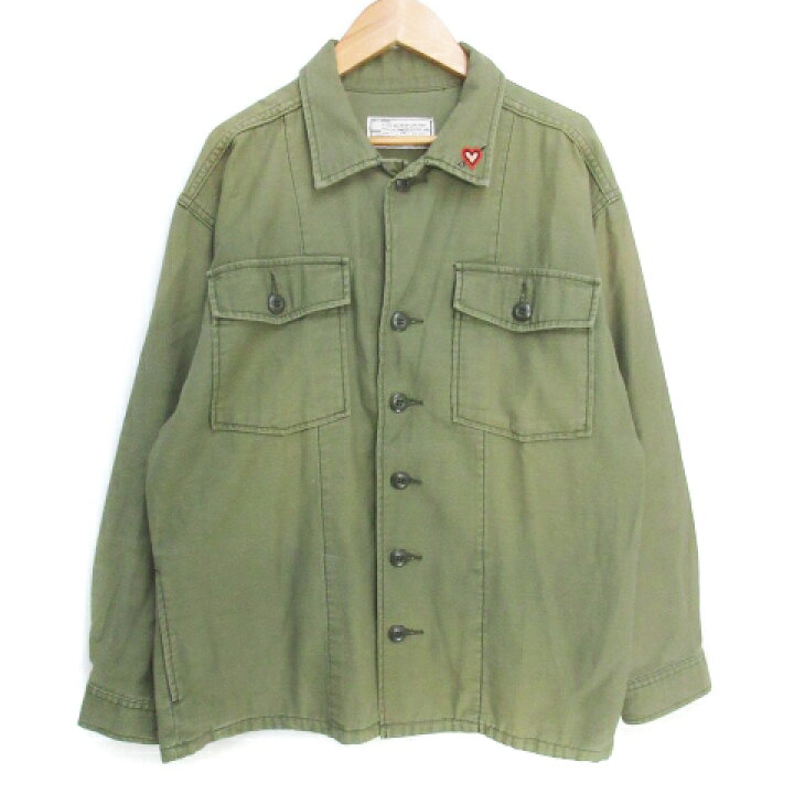 楽天市場】【中古】スライ SLY ミリタリージャケット ミドル丈 ステン 