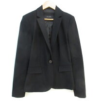 新品タグ付】ZARA 金ボタン ストライプ裏地 テーラードジャケット L 