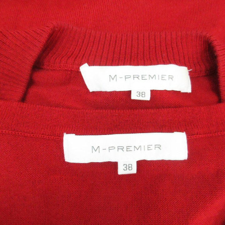 楽天市場】【中古】エムプルミエ M-Premier アンサンブルニット 