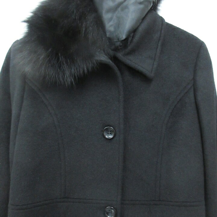 楽天市場】【中古】ビッキー VICKY ステンカラーコート ロング丈  