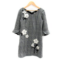 楽天市場】グレンチェック（サイズ（S/M/L）S）（ワンピース  