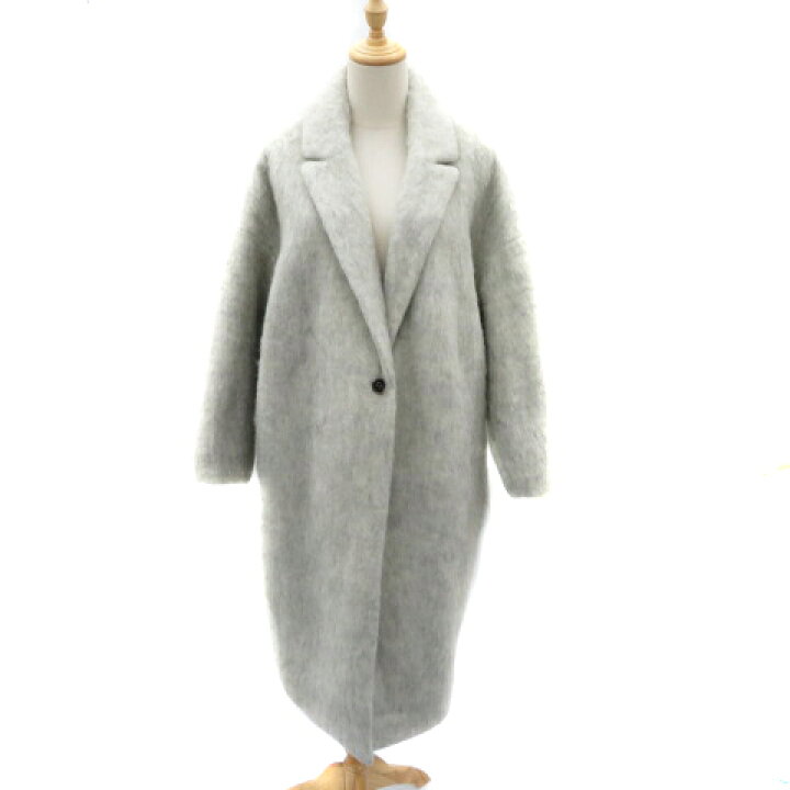 楽天市場】【中古】ジーナシス JEANASIS チェスターコート ロング丈 F 