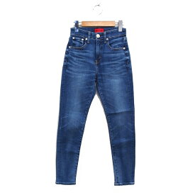 【中古】レッドカード RED CARD デニム ジーンズ ストレッチ パンツ ヴィンテージ加工 21 ネイビー 紺 /FT9 レディース 【ベクトル 古着】 250503