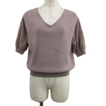 楽天市場】パープル 紫（長さ（袖）七分袖・五分袖）（ニット  