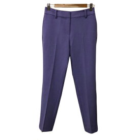 【中古】プラステ PLST パンツ テーパード ロング センタープレス 無地 S 紫 パープル レディース 【ベクトル 古着】 251105