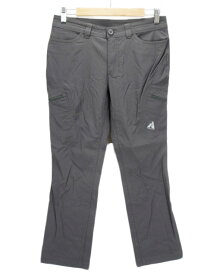 【中古】エディーバウアー EDDIE BAUER FIRST ASCENT FA LINED GUIDE PANT パンツ ナイロン ストレッチ P2 グレー レディース 【ベクトル 古着】 220328