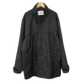 【中古】U.P renoma ユーピーレノマ コート ジャケット ジップアップ L 黒 ブラック メンズ 【ベクトル 古着】 210321