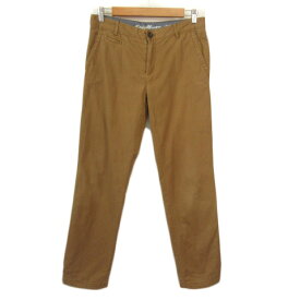 【中古】エディーバウアー EDDIE BAUER LEGENDWASH パンツ チノパン P6 茶 ブラウン レディース 【ベクトル 古着】 230816