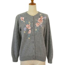 楽天市場】ビンテージ ヴィンテージ（柄刺繍）（カーディガン・ボレロ  