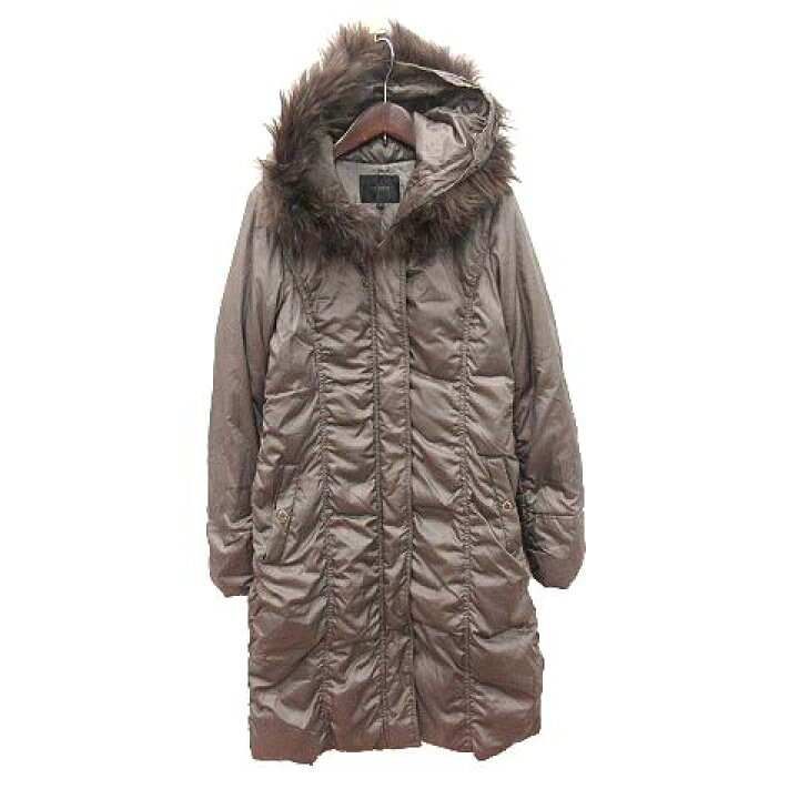 楽天市場】【中古】ルジュール LE JOUR ダウンコート ロング ジップ 