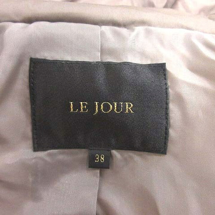 楽天市場】【中古】ルジュール LE JOUR ダウンコート ロング ジップ 
