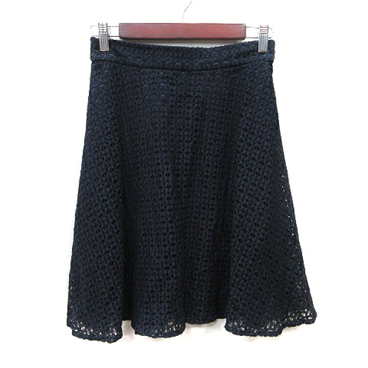 楽天市場】【中古】レッセパッセ LAISSE PASSE フレアスカート ひざ丈  