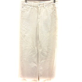 【中古】ザ・コーズ THE CORDS＆CO コーデュロイパンツ 25 クリーム /RT レディース 【ベクトル 古着】 251107