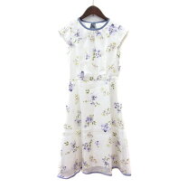 楽天市場】レッセパッセ ワンピース（ワンピース｜レディース 花柄 半袖 ワンピース アイボリー中古