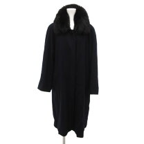 楽天市場】カシミア フォックスファー ロングコートの通販