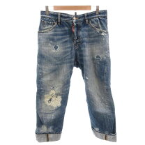 楽天市場】dsquared2 ディースクエアード クロップドジーンズの通販