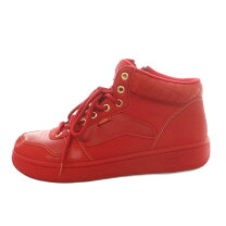 楽天市場】vans ハイカット スニーカー レッドの通販