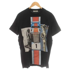 【中古】ジバンシィ GIVENCHY Tシャツ カットソー プリンチ 半袖 XS 黒 ブラック /YI11 メンズ 【ベクトル 古着】 231218