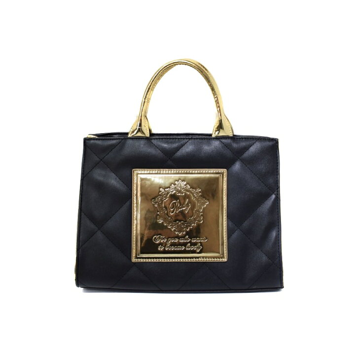 楽天市場】【中古】レディ Rady メタリックキルティングトートバッグ 